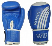 Перчатки боксёрские Ronin Master, кл. Люкс, 12, кожа YВ721(12)   